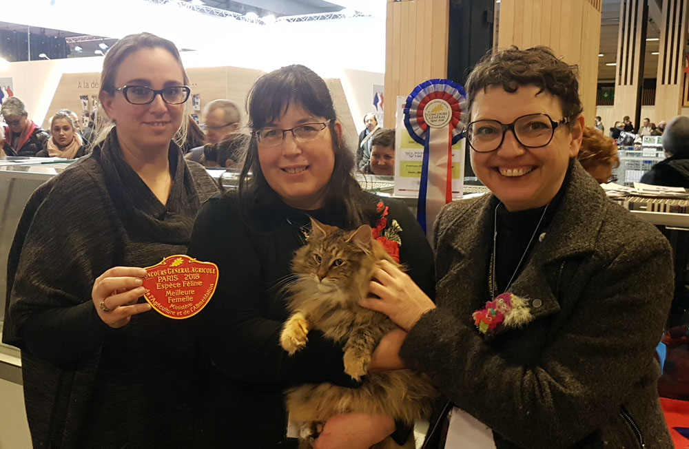 Lilandra de La�loken- Concours g�n�ral Agricole 2018